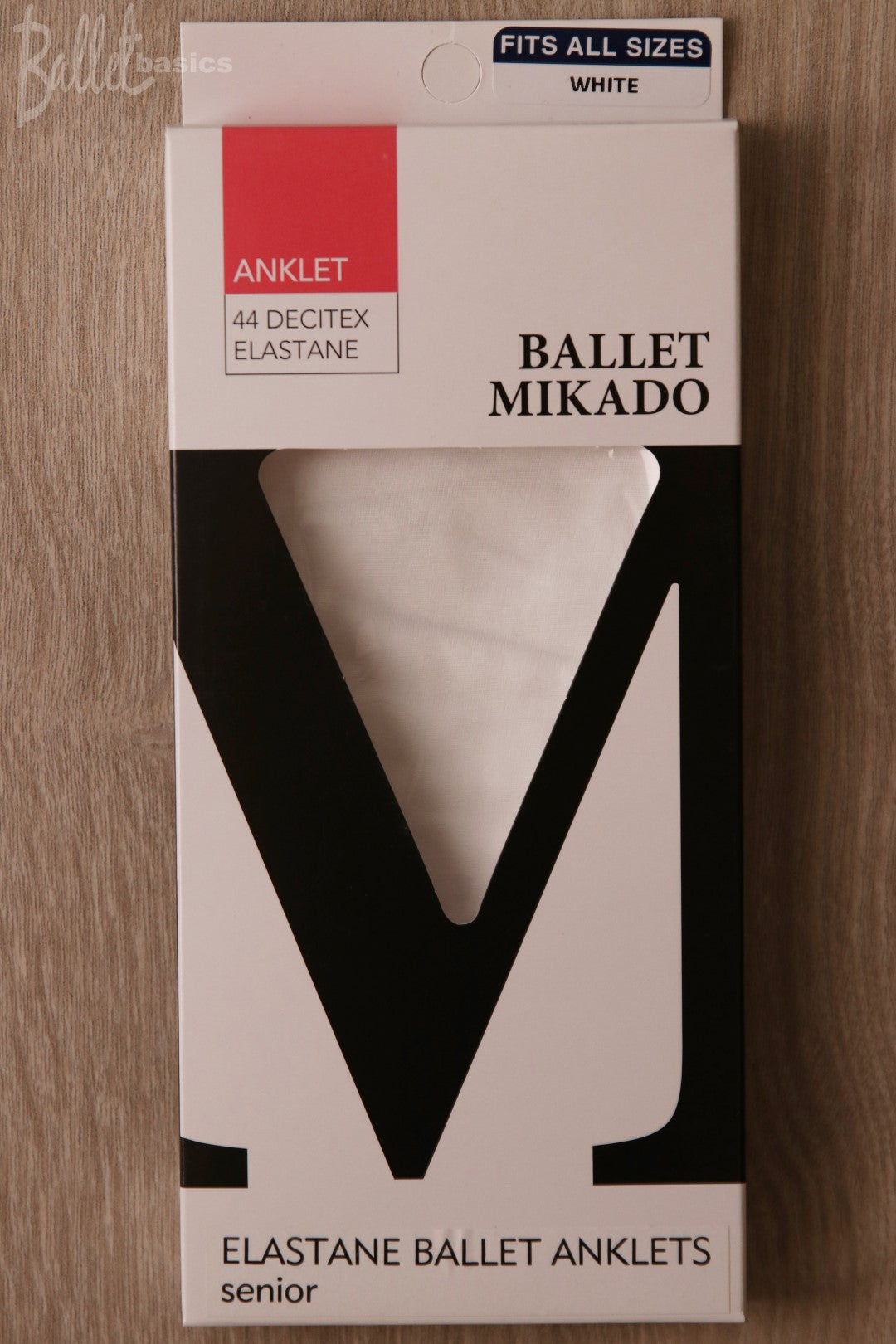 Ballet Anklets White snr size