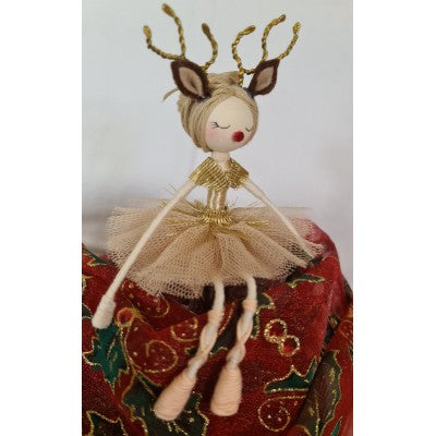 Bendy Ballerina Ruby Reindeer light