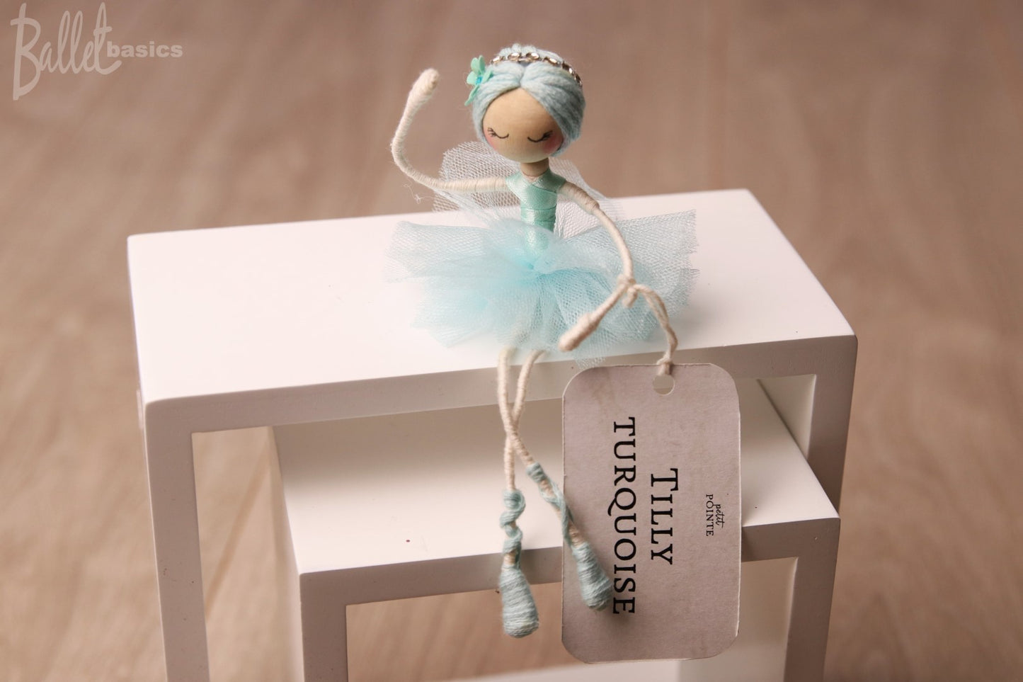 Bendy Ballerina Tilly Turquoise light