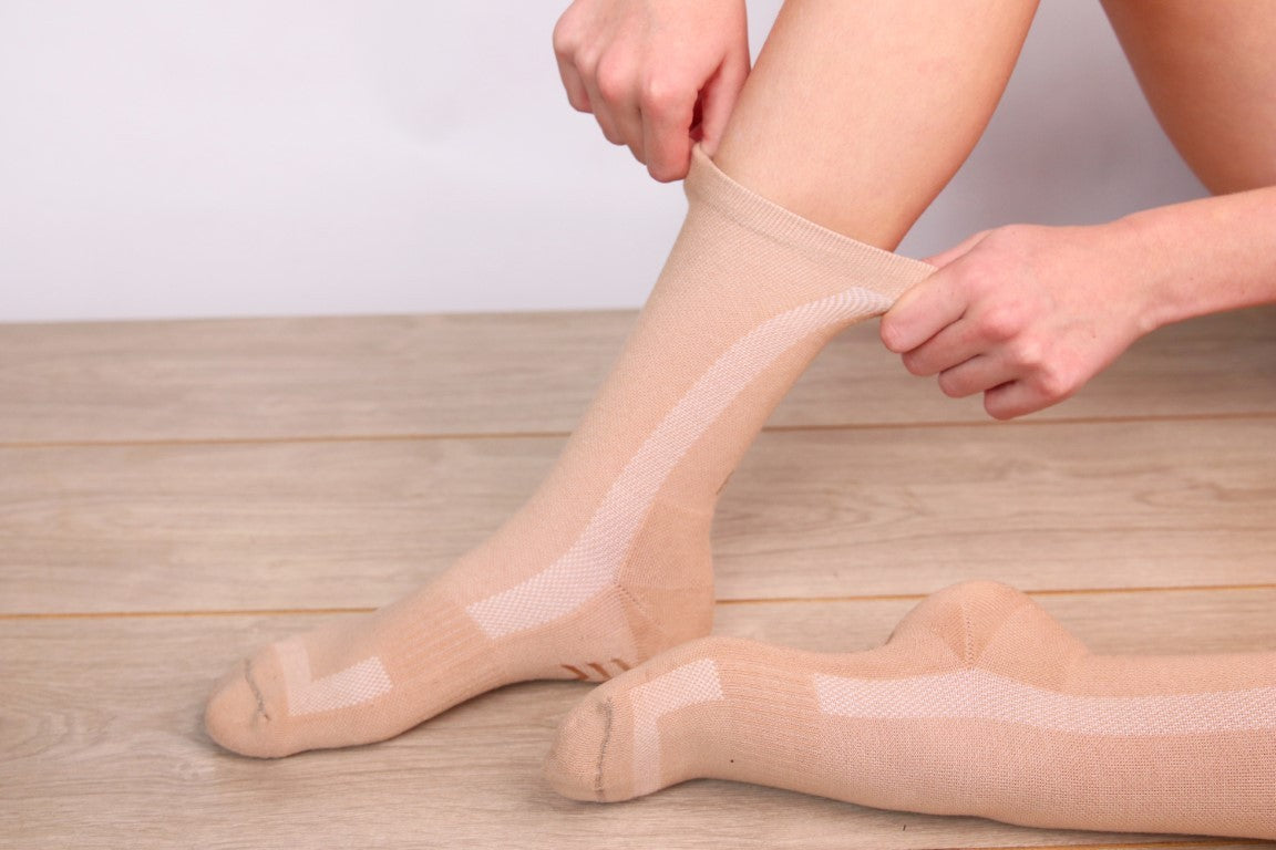 Contemporary Dance Socks stone