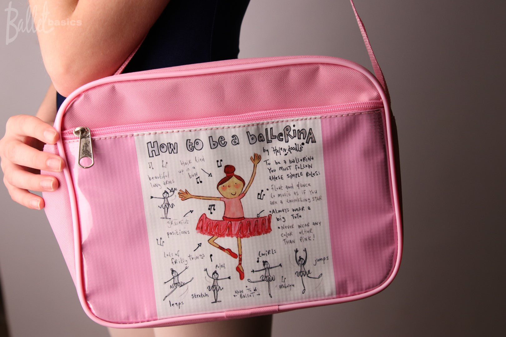 Pink How To Be A Ballerina Bag