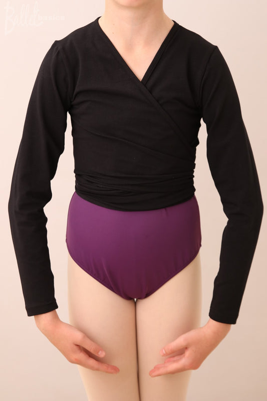 Wrap Top - Cotton Lycra