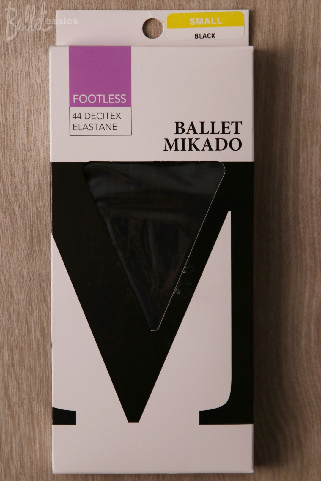 footless tights black small