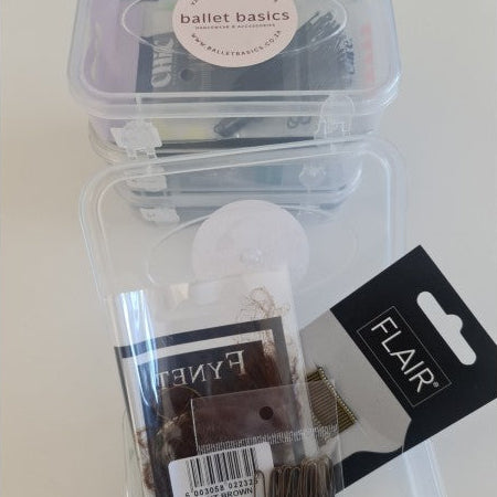 Hair kit for performances - brown hair