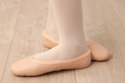 Teplov leather ballet shoes full sole