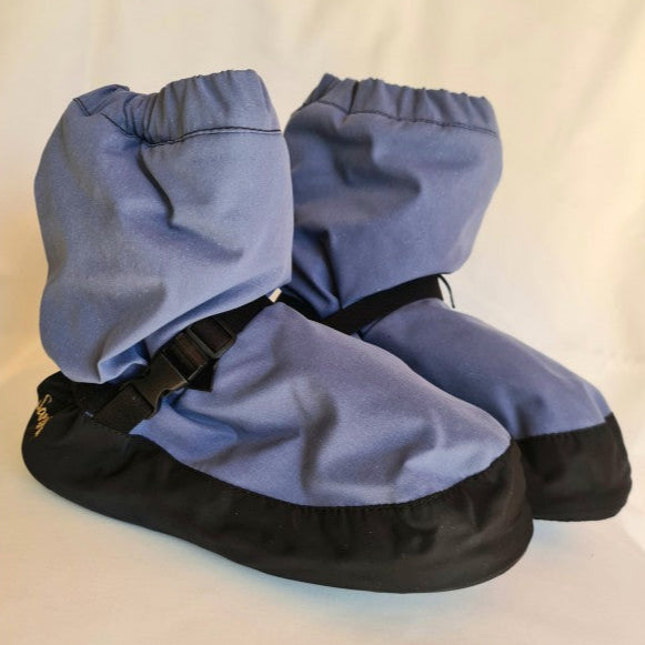 Sansha warm-up booties light blue