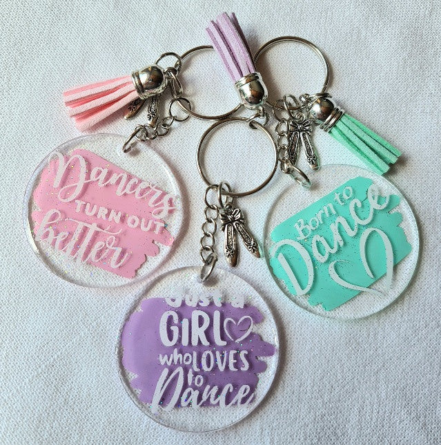 Ballet Key Rings Ballet Basics Dancewear and Accessories