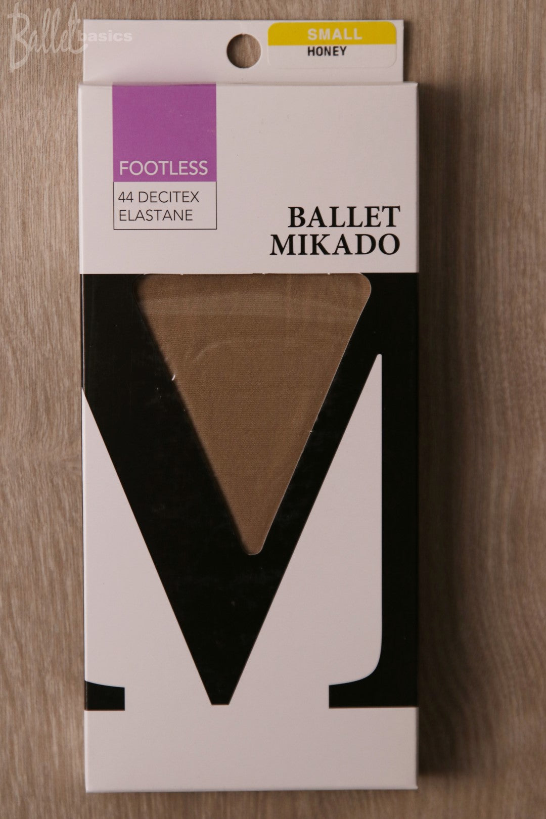 Footless tights honey small