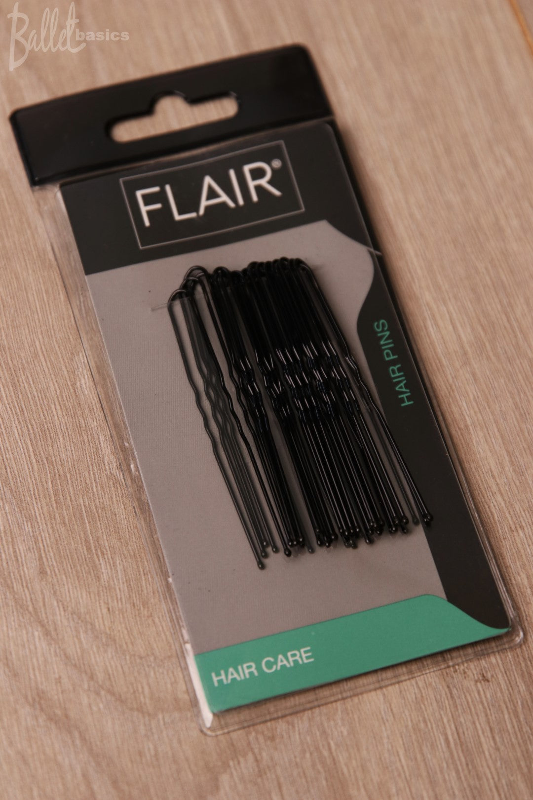 Black hair pins for buns - long pin