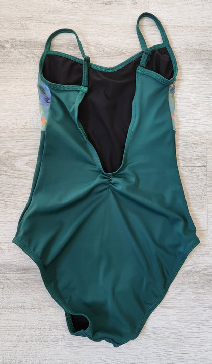 Sophia Floral Mesh Leotard