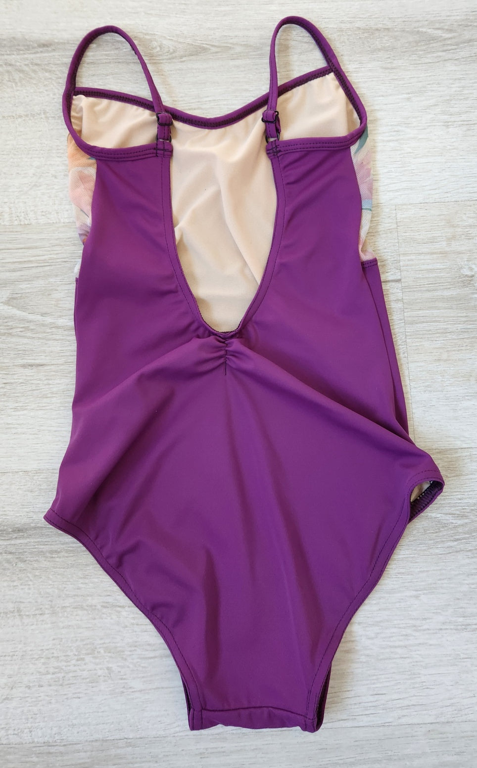 Sophia Floral Mesh Leotard