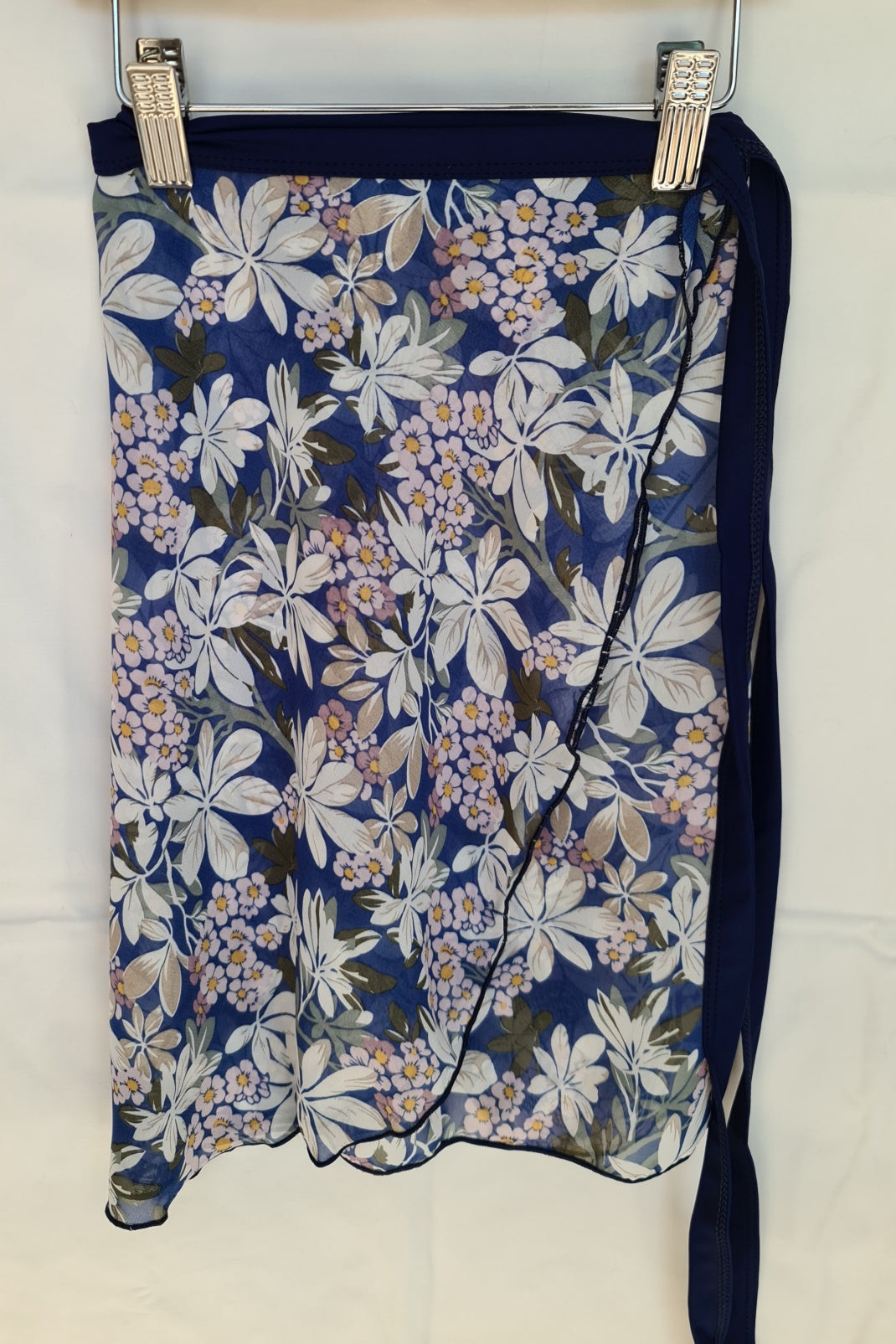 Printed Chiffon Wrap Skirt