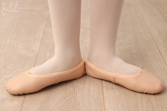 Teplov leather ballet shoes full sole