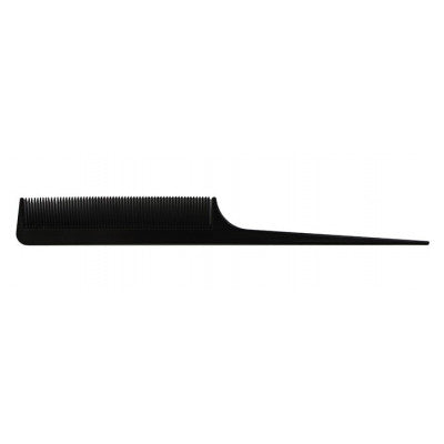 Black rat tail comb