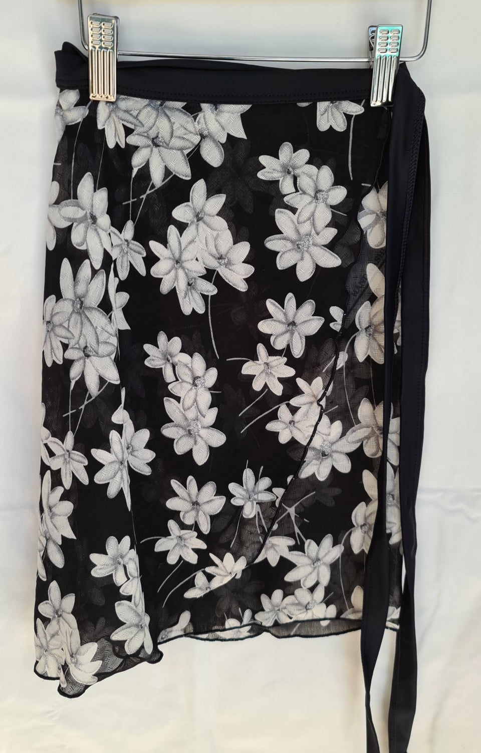 Printed Chiffon Wrap Skirt