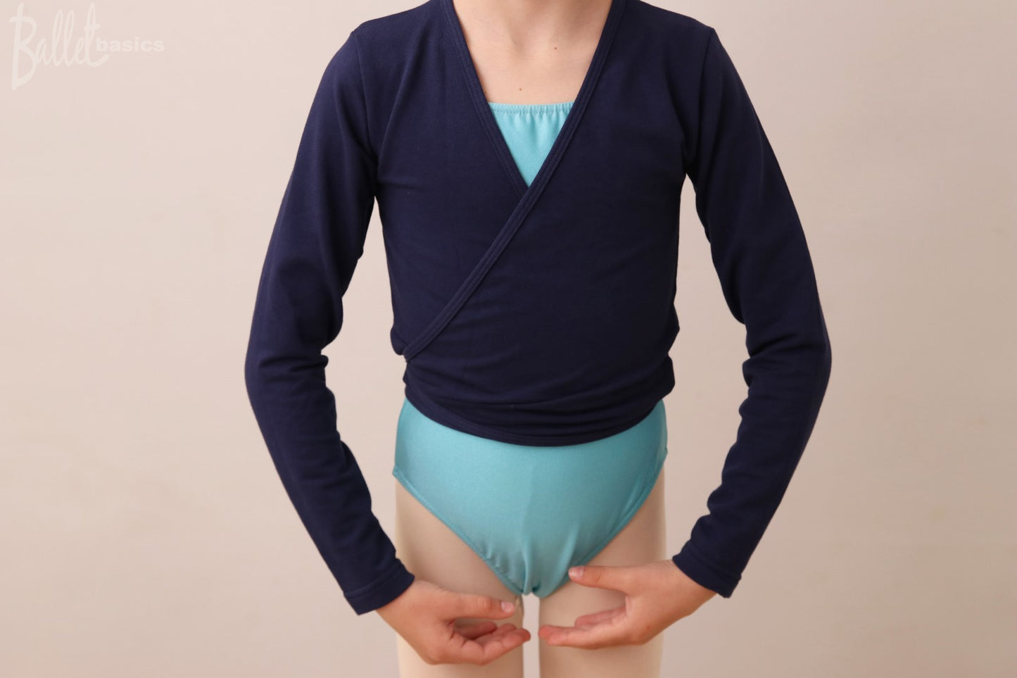Wrap Top - Cotton Lycra